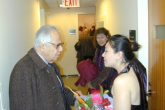 Mr. Graffman and Mrs. Grafman Came to my Carnegie Debut