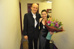 With Maestro Gabor Takács-Nagy